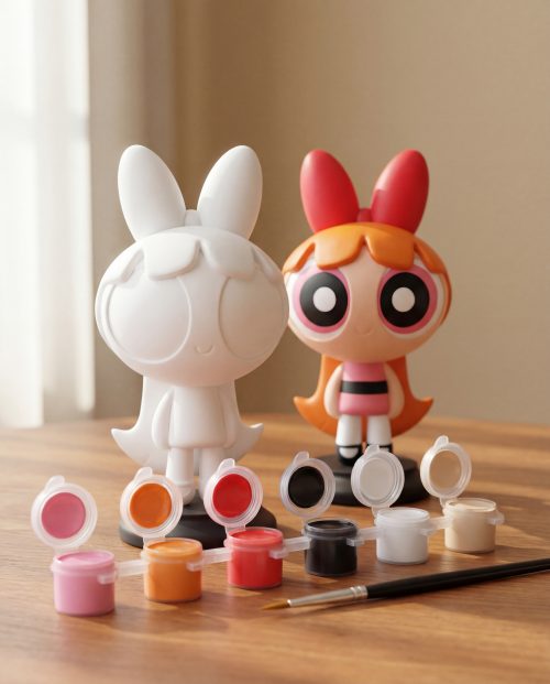 Blossom Powerpuff Girls - Kendin Boya Seti